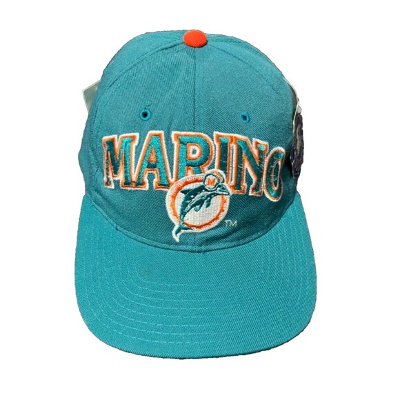 Dan Marino #13 Miami Dolphins Starter Jersey And Hat Vintage 90s XL/Snapback - Picture 14 of 16